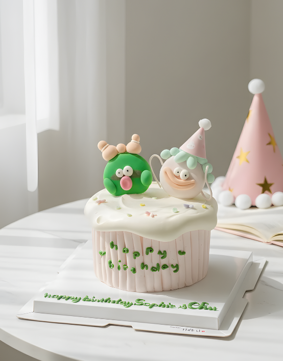 Bánh kem bắt thú