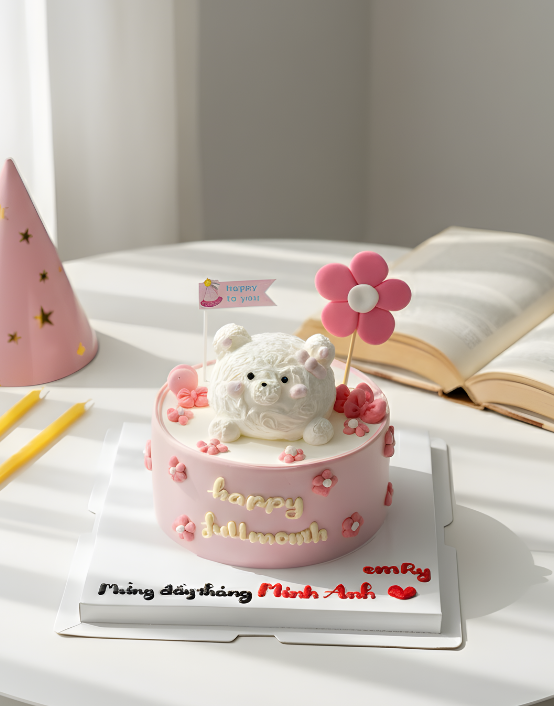 Bánh kem bắt thú