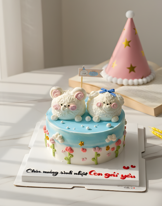 Bánh kem bắt thú