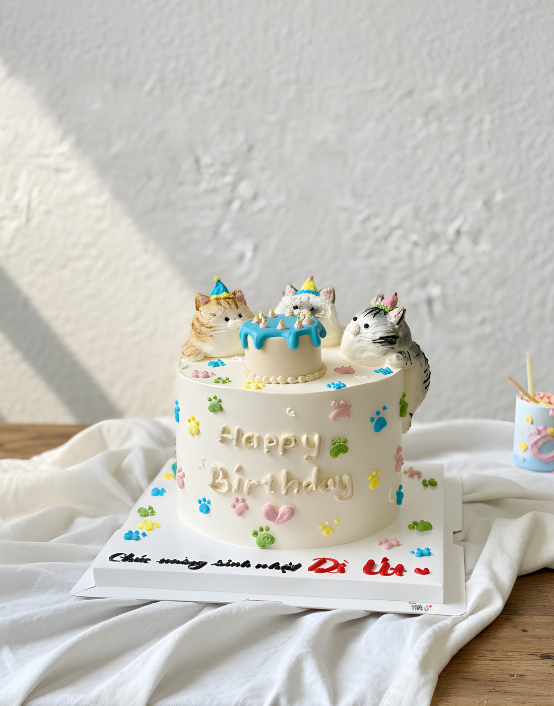 Bánh kem bắt thú