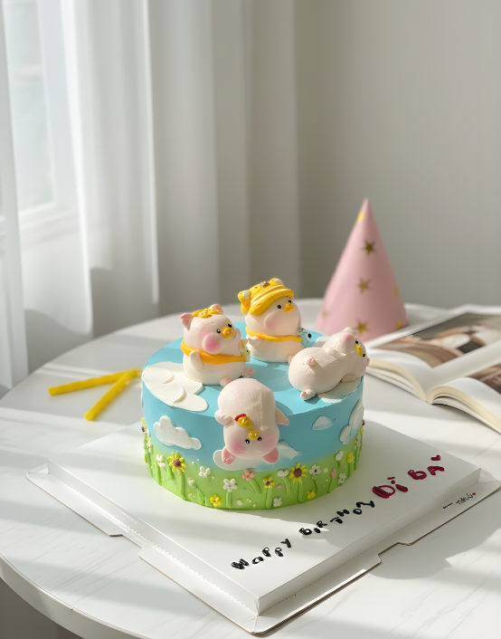 Bánh kem bắt thú