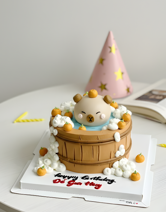 Bánh kem bắt thú