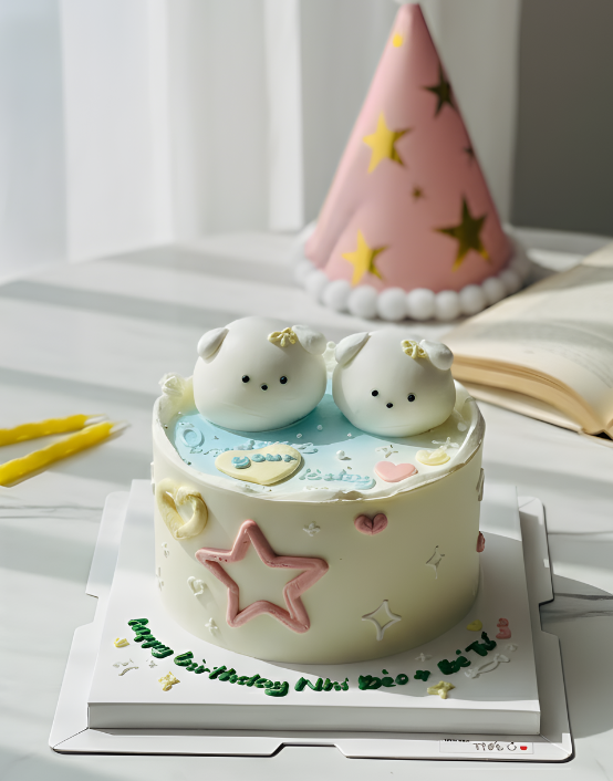 Bánh kem bắt thú