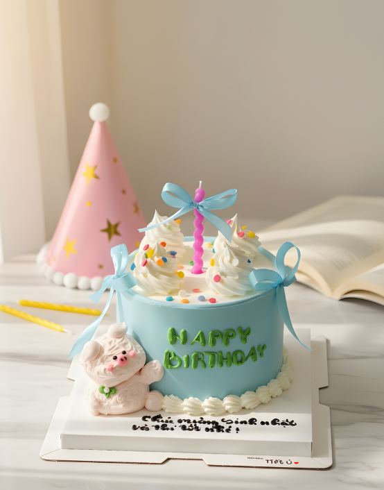 Bánh kem bắt thú