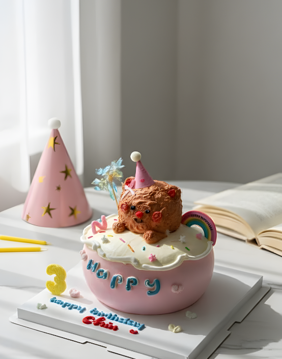 Bánh kem bắt thú