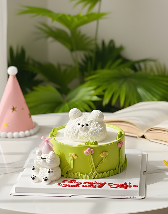 Bánh kem bắt thú