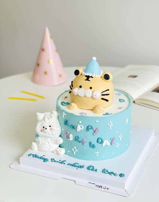 Bánh kem bắt thú 