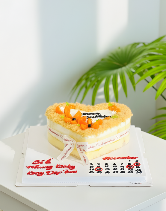 Bông lan trứng muối trang trí đơn giản