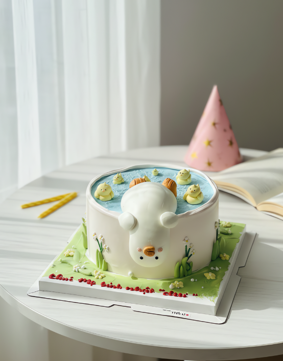 Bánh kem bắt thú