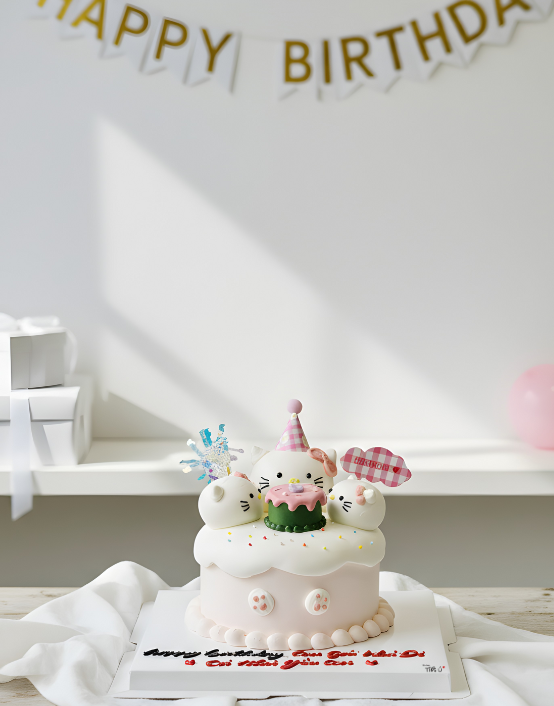 Bánh kem bắt thú