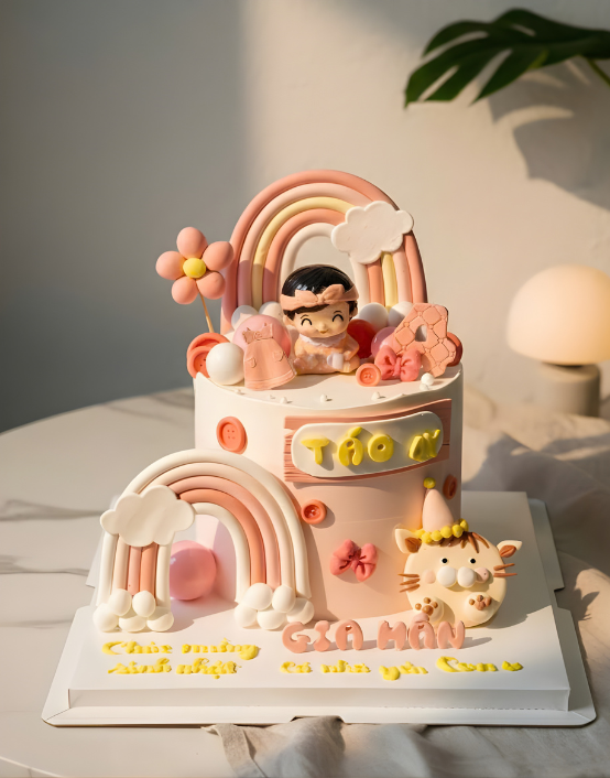 Bánh kem cho Bé Gái