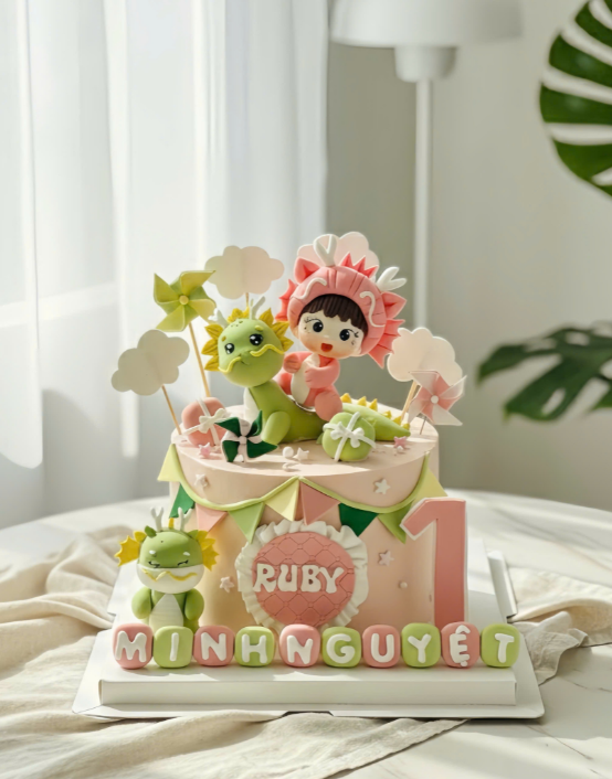 Bánh kem cho Bé Gái