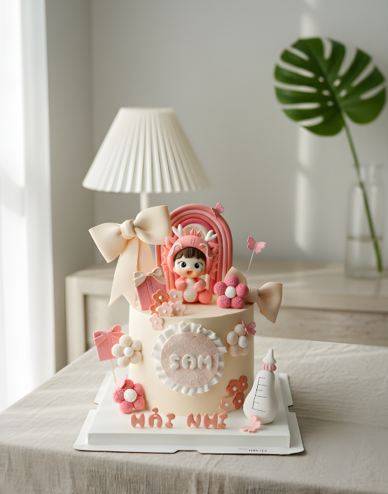 Bánh kem cho Bé Gái