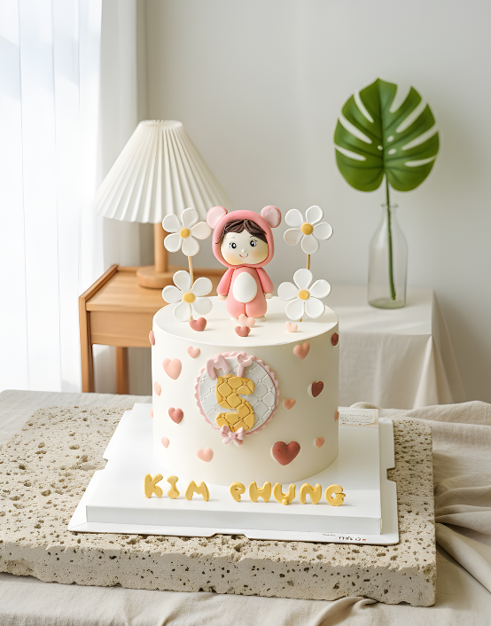 Bánh kem cho Bé Gái